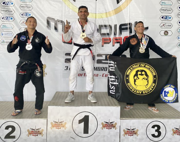 Coordenador de lutas da Sejer conquista mais um título mundial de jiu-jitsu