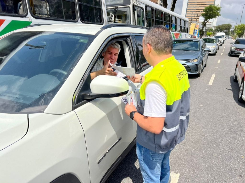 3 mil pessoas já participaram de ações por um trânsito mais seguro