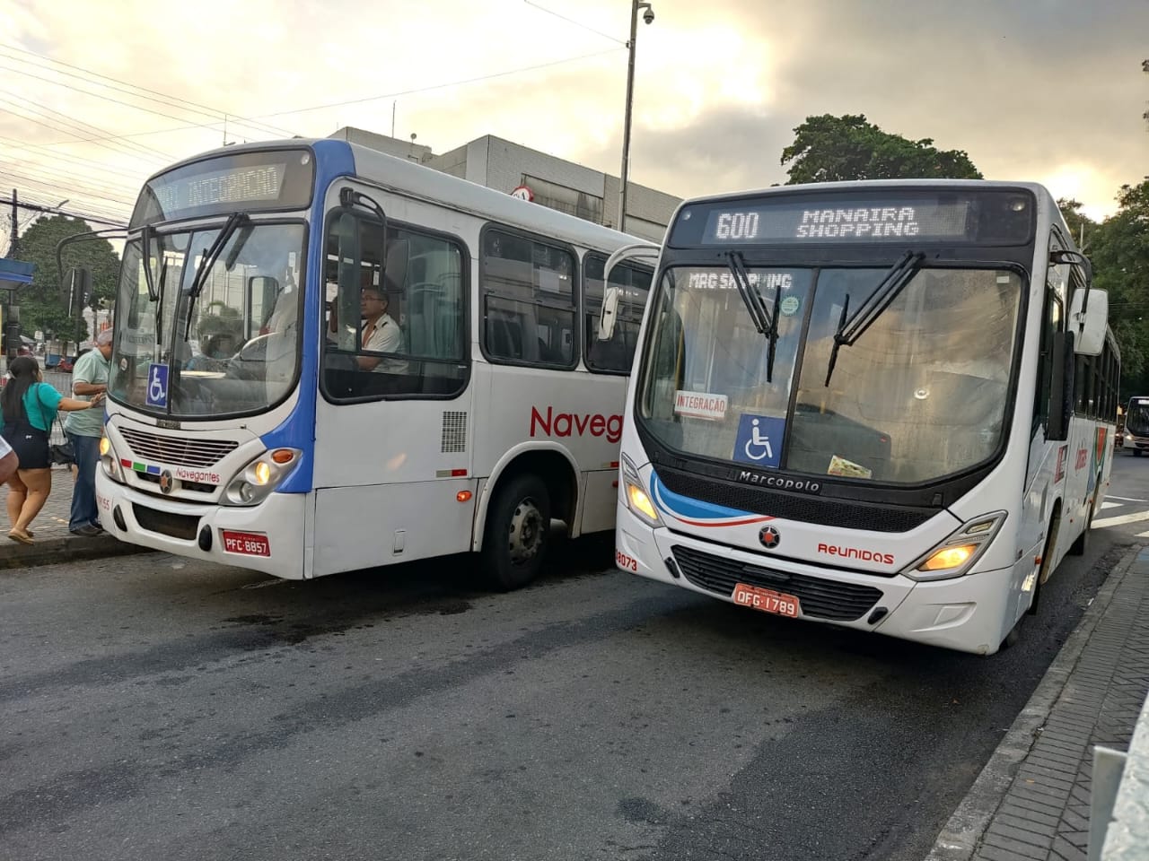 Em Campina: circulação dos ônibus no horário do jogo do Brasil