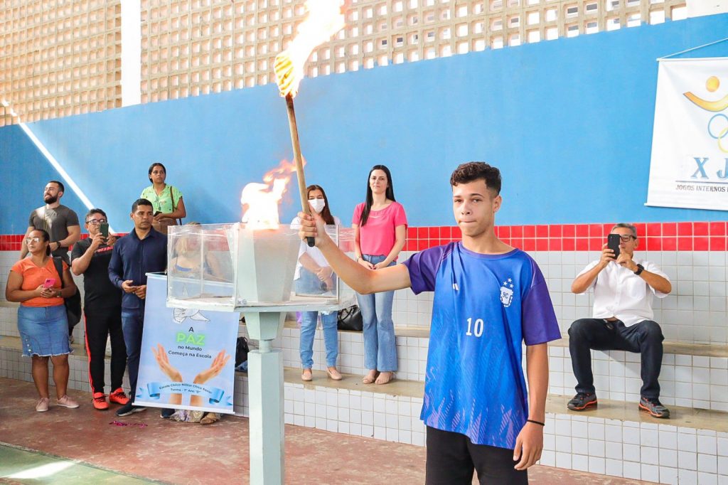 Escola Municipal Cívico-Militar João XXIII realiza Jogos Internos Escolares