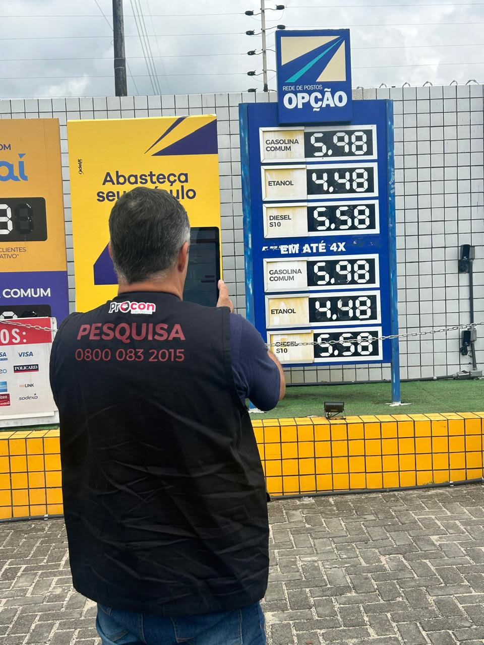 Procon-JP registra que preços da gasolina se mantêm os mesmos da pesquisa da semana passada