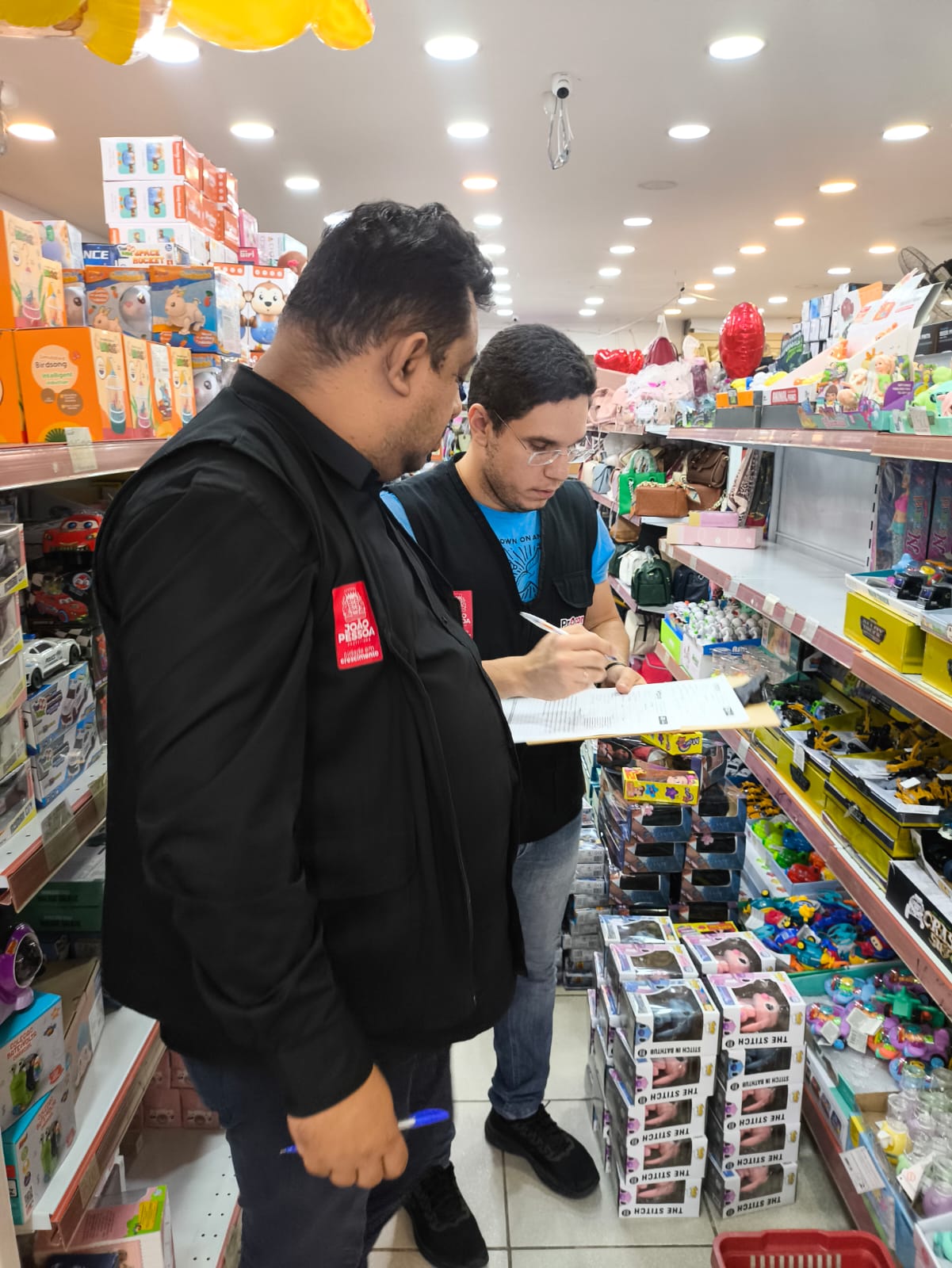 Mais de 3,1 mil artigos de lazer infantil são apreendidos em uma semana; Procon-JP segue inspeção