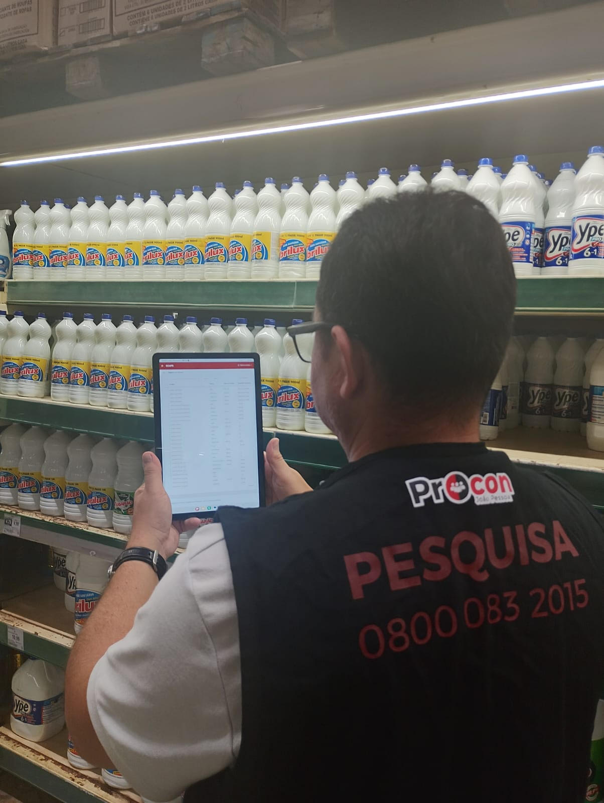Procon-JP encontra diferença de R$ 22 no preço do sabão líquido em pesquisa nos supermercados da Capital