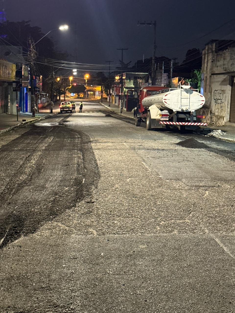 Prefeitura de João Pessoa inicia recapeamento asfáltico em 43 vias do Centro