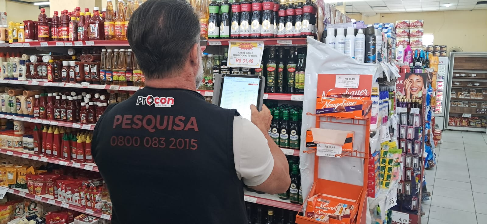 Pesquisa do Procon-JP registra diferença de mais de R$ 39,00 no preço do azeite em supermercados da Capital