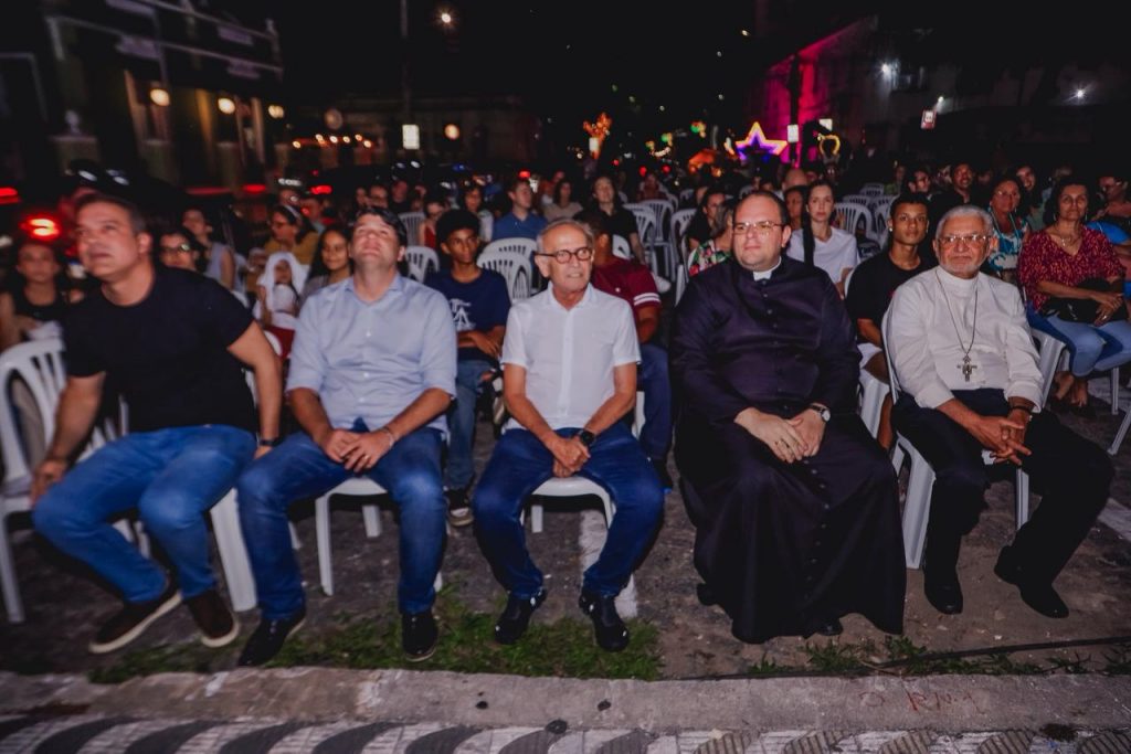 Cícero Lucena celebra Natal no Centro Histórico, convida população e destaca missão de revitalizar e desenvolver a região