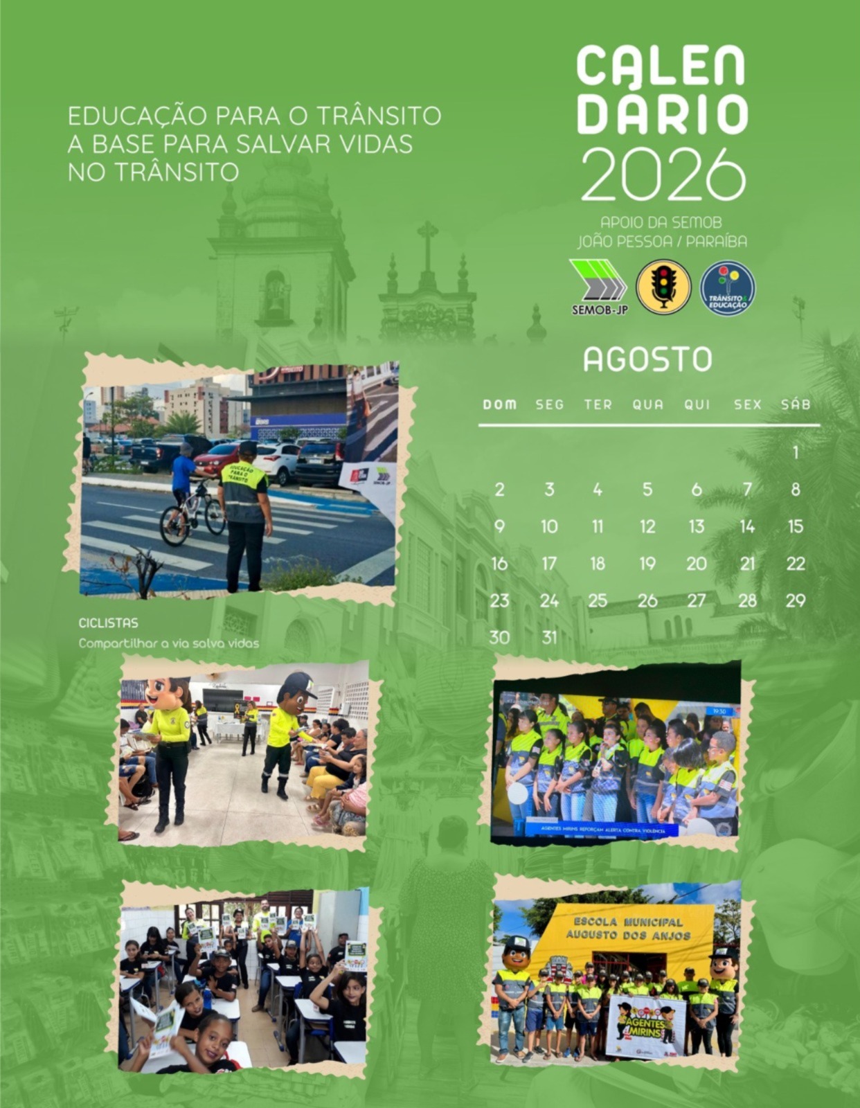 Educação para o Trânsito da Semob-JP é destaque nacional