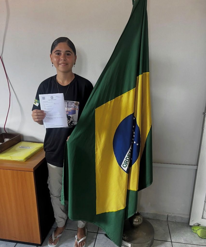 Clarise Ferreira primeira menina a se alistar em Joao Pesoa