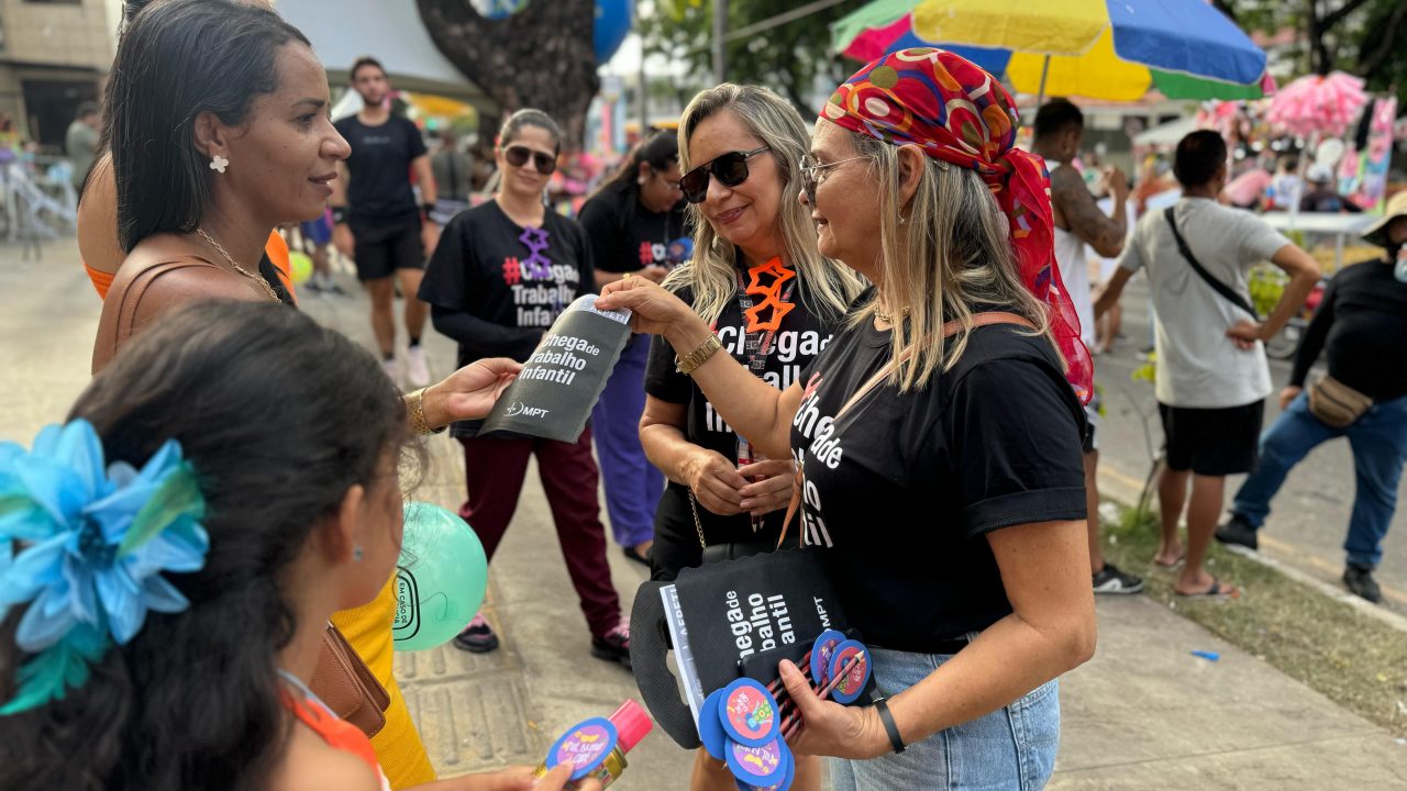 Prefeitura realiza campanha de prevenção ao trabalho infantil durante o período de Carnaval