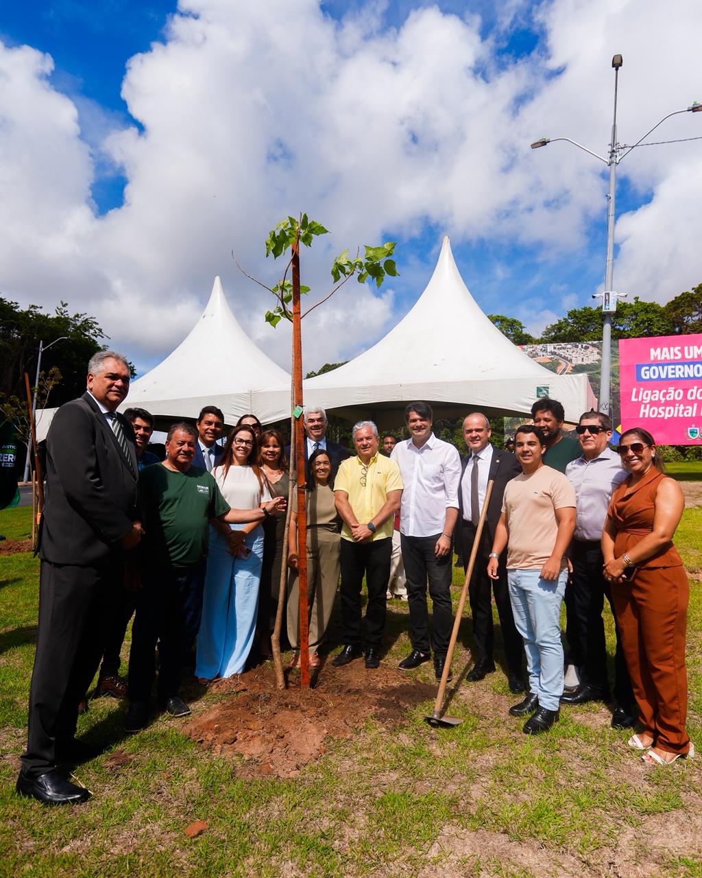 Prefeitura inicia plantio de 3 mil árvores em ação conjunta com TJPB e TRT para fortalecer arborização em João Pessoa