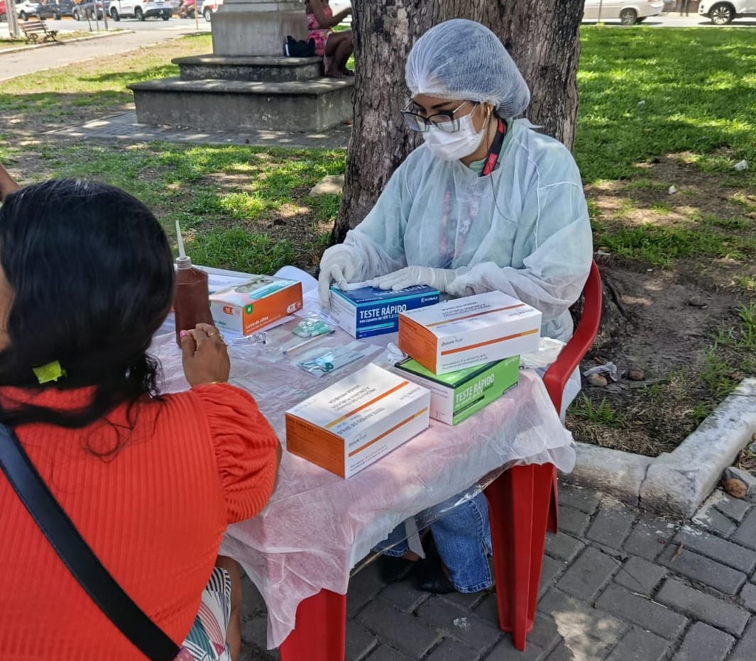 Prefeitura realiza ação de saúde e cidadania para profissionais do sexo no Pavilhão do Chá