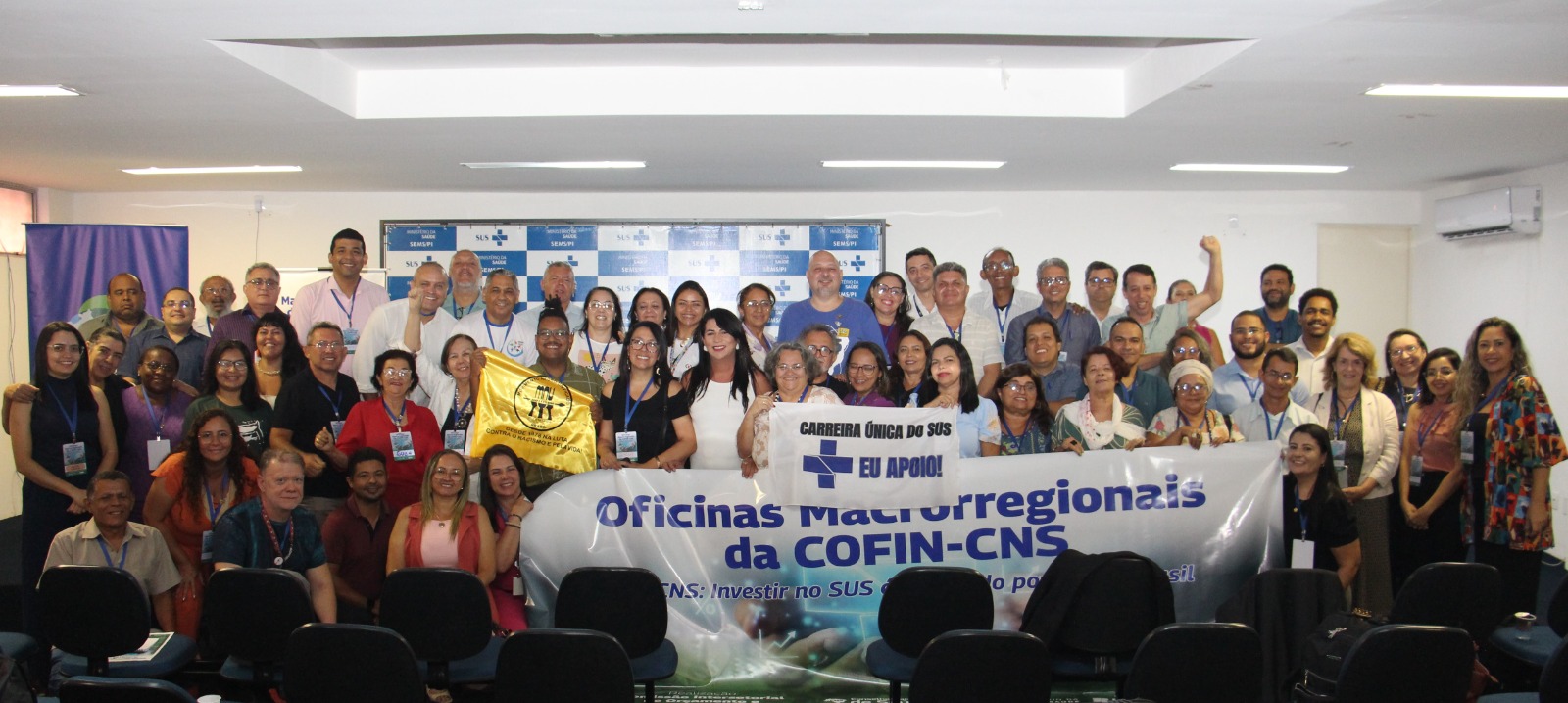 Conselho Municipal de Saúde de João Pessoa participa de evento em Teresina