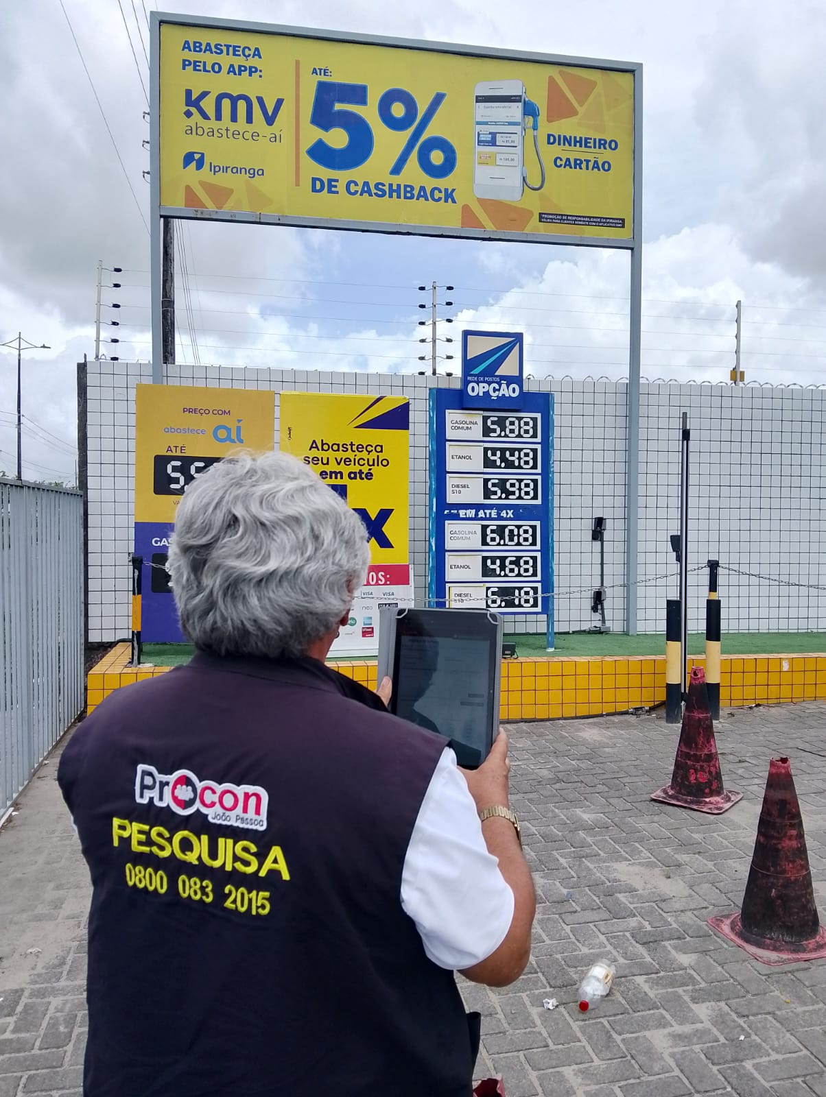 Procon-JP notifica postos da Capital para entrega das notas fiscais de compra e venda dos combustíveis