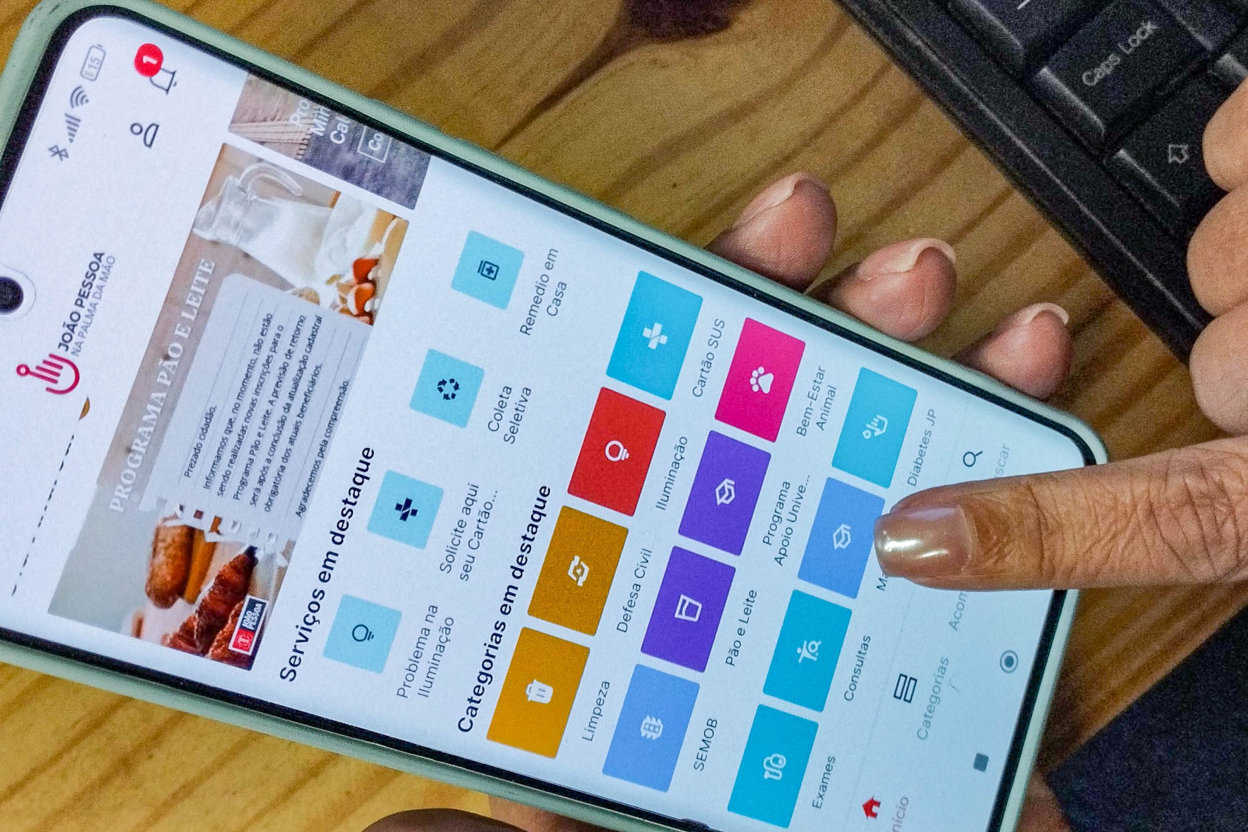 Aplicativo ‘João Pessoa na Palma da Mão’ facilita acesso a serviços e fortalece interação com a população