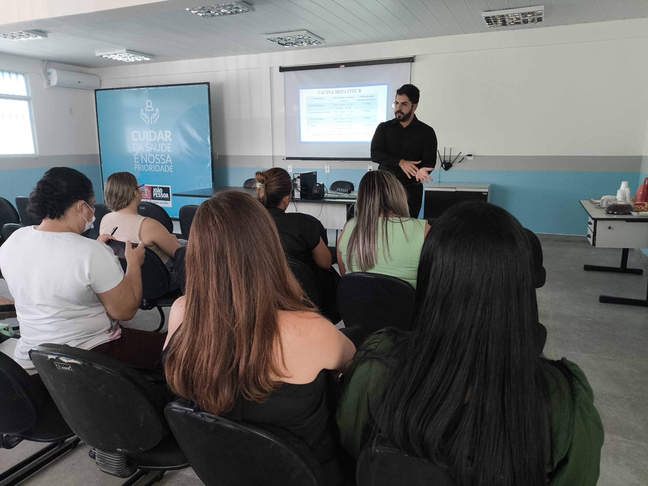 João Pessoa promove capacitação para reforçar a prevenção e controle de doenças transmissíveis