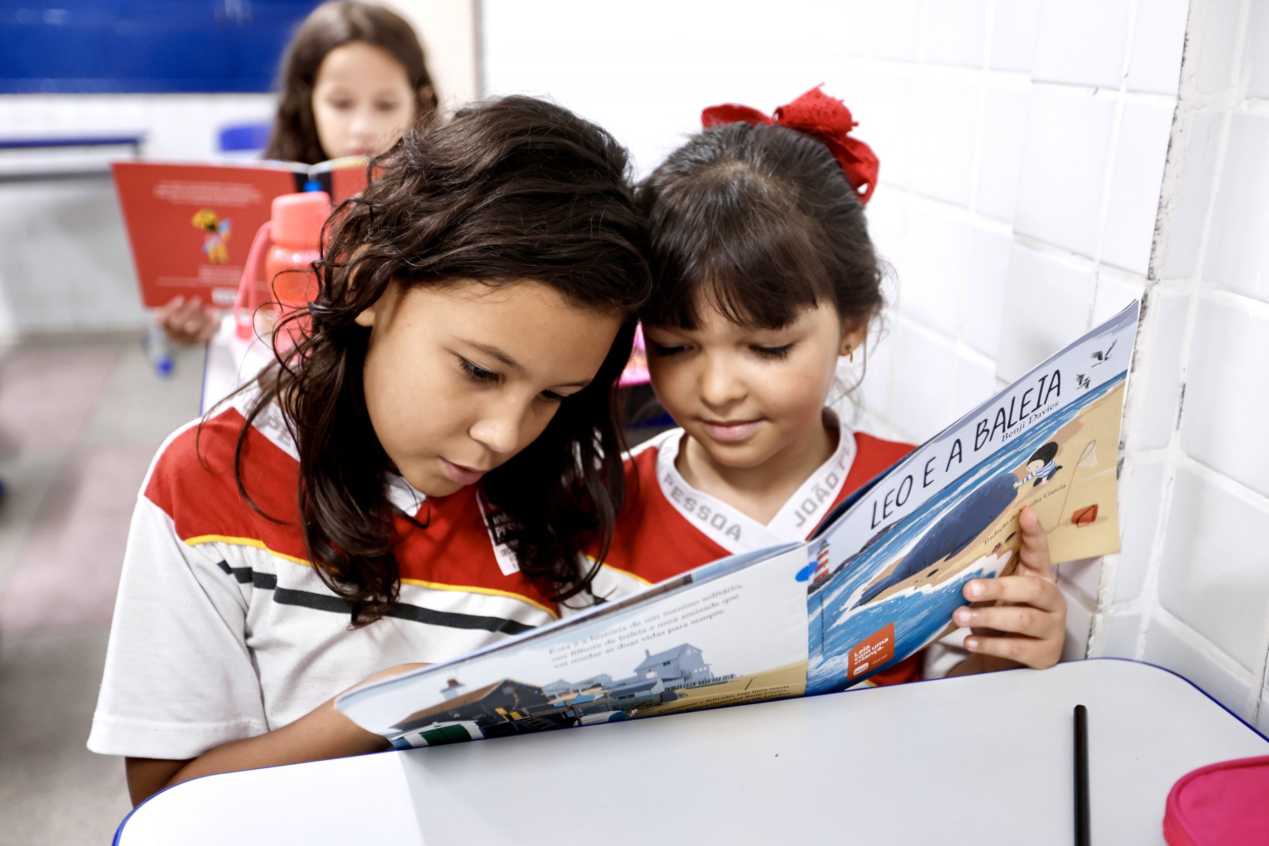 nas escolas municipais de João Pessoa projetos despertam o amor das crianças pelos livros