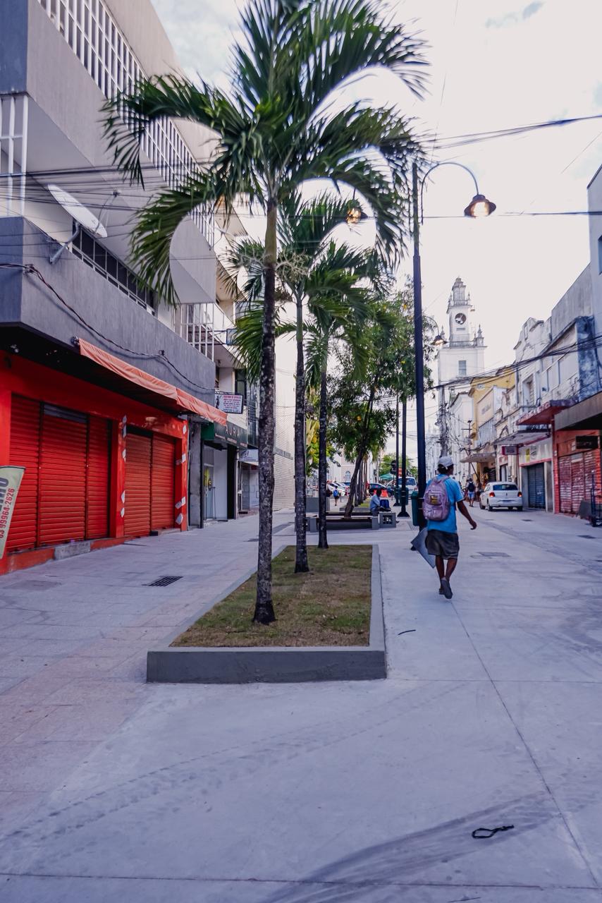Cícero Lucena entrega revitalização do Ponto Cem Réis e da Duque de Caxias, ampliando ações no Centro Histórico 5 Seinfra entrega reforma Ponto de Cem Reis 1