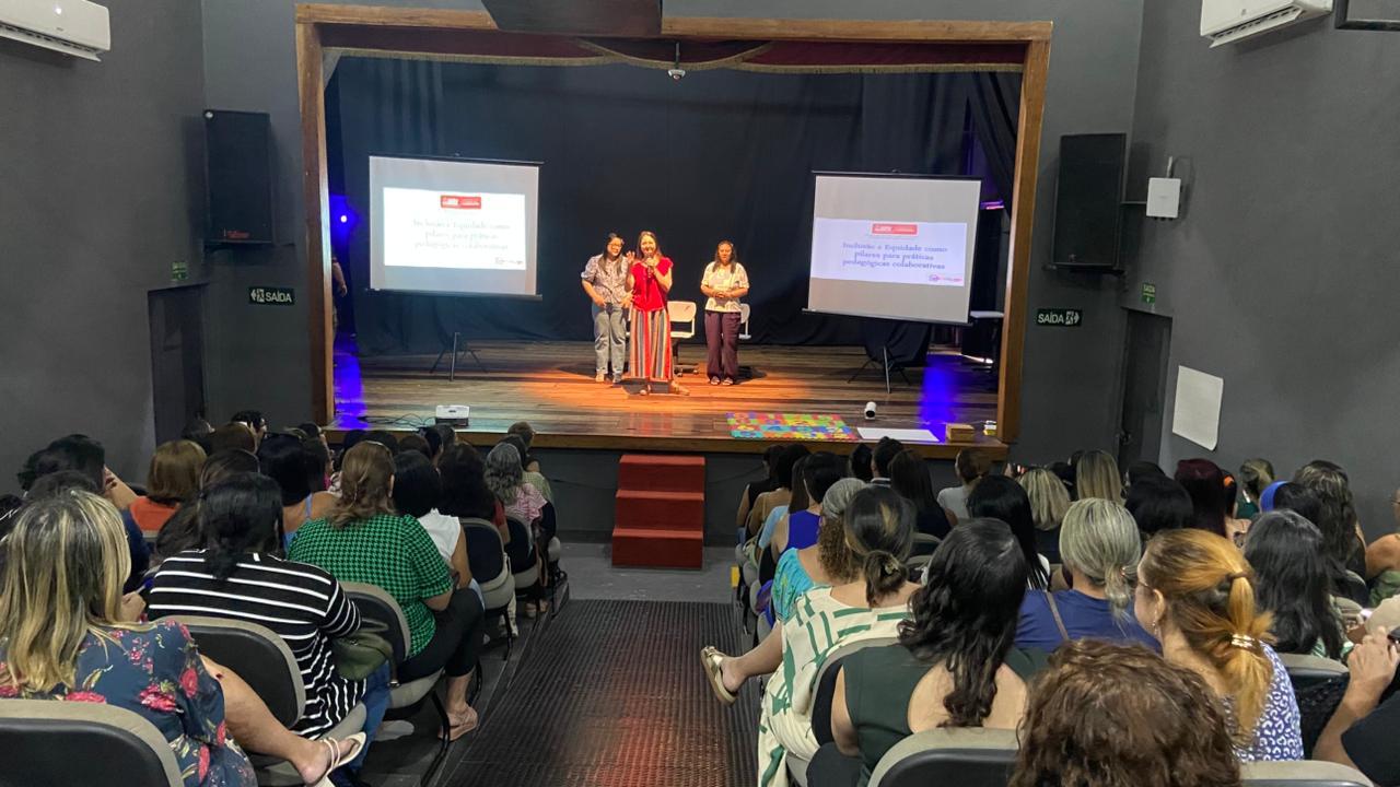 Professores da Rede Municipal de João Pessoa participam do 1º Encontro Formativo do Letrar+JP