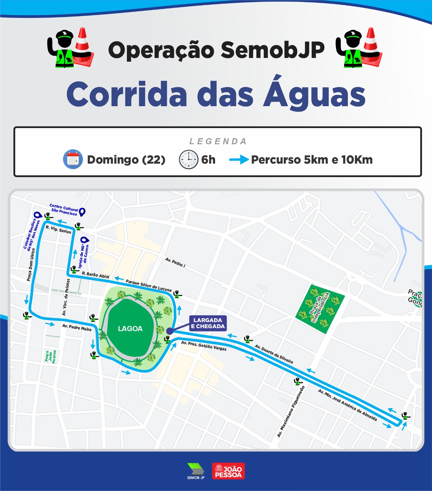 Semob-JP monta esquema especial de trânsito para eventos neste fim de semana
