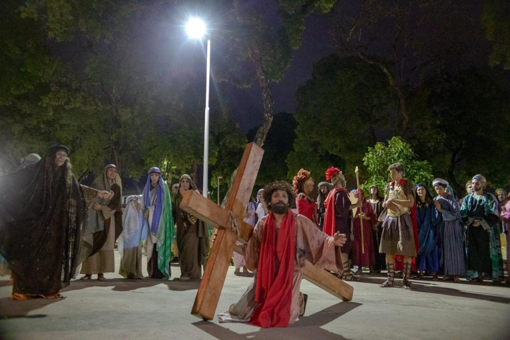 Montagem ‘As Sete Dores de Maria’ ressalta papel da mãe de Jesus 2 As Sete Dores de Maria Parque Solon de Lucena 2
