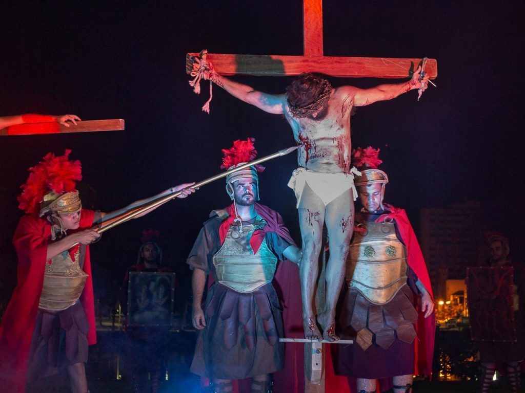 Montagem ‘As Sete Dores de Maria’ ressalta papel da mãe de Jesus 4 As Sete Dores de Maria Parque Solon de Lucena 3