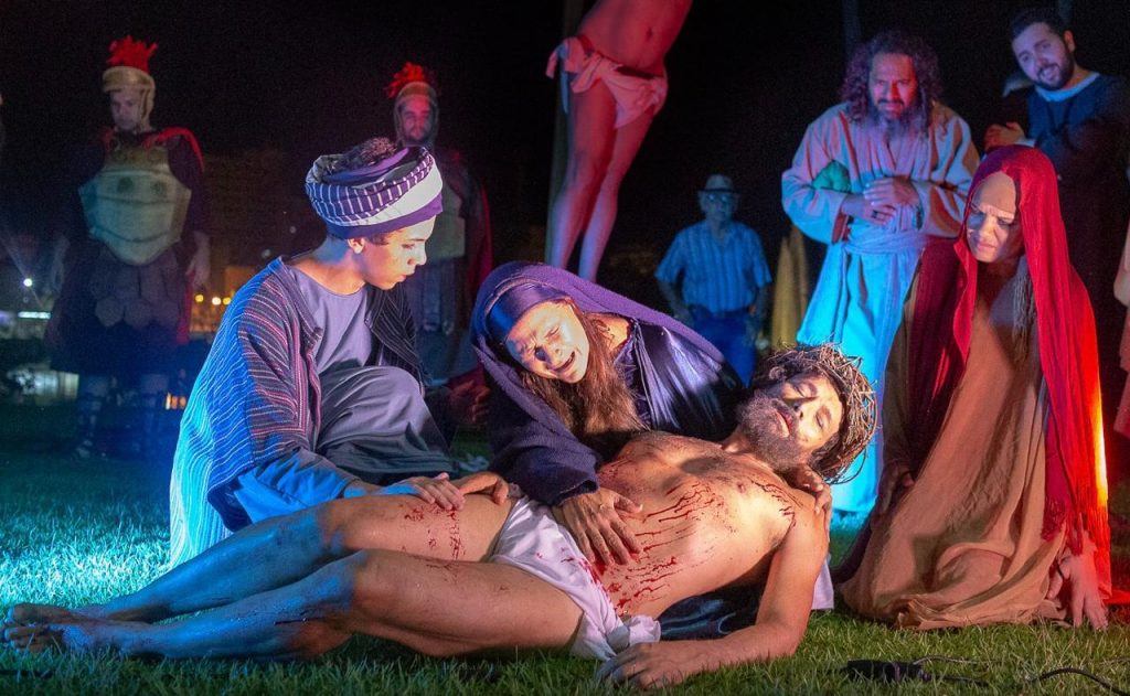 Montagem ‘As Sete Dores de Maria’ ressalta papel da mãe de Jesus 5 As Sete Dores de Maria Parque Solon de Lucena 4