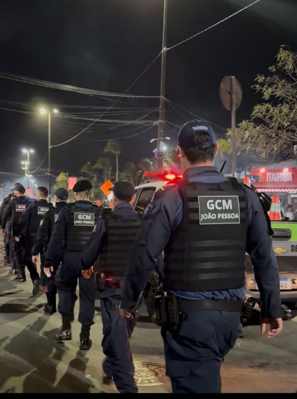 Suspeitos de vandalismo na Orla de João Pessoa são detidos pela Guarda Civil Metropolitana