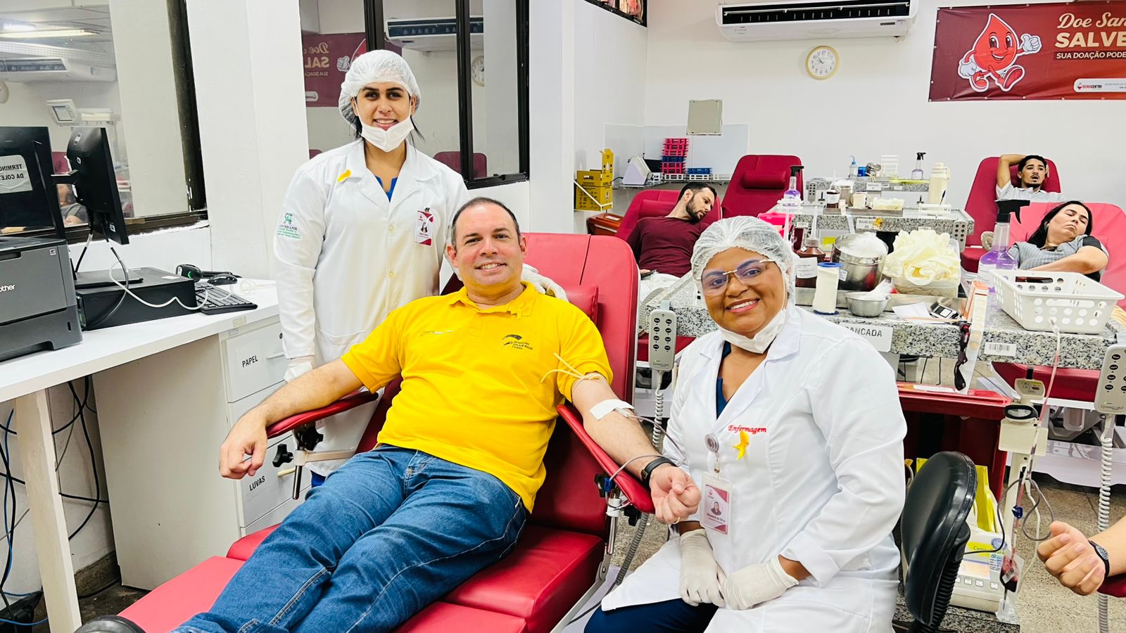 Semob-JP encerra programação do Maio Amarelo 2026 com campanha de doação de sangue no Hemocentro Semob-JP encerra programação do Maio Amarelo 2026 com campanha de doação de sangue no Hemocentro