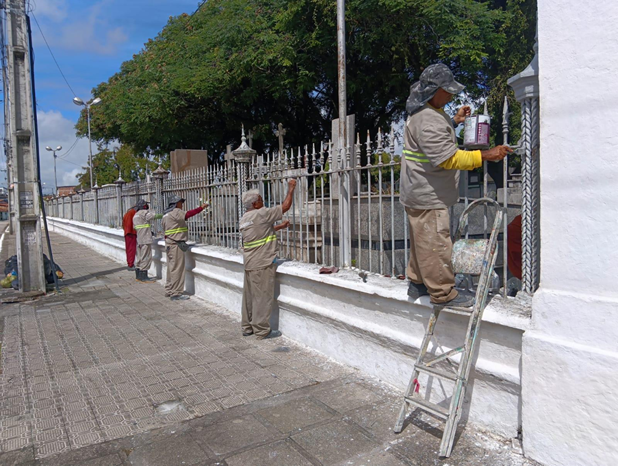 Sedurb realiza novos serviços de manutenção em equipamentos públicos de João Pessoa