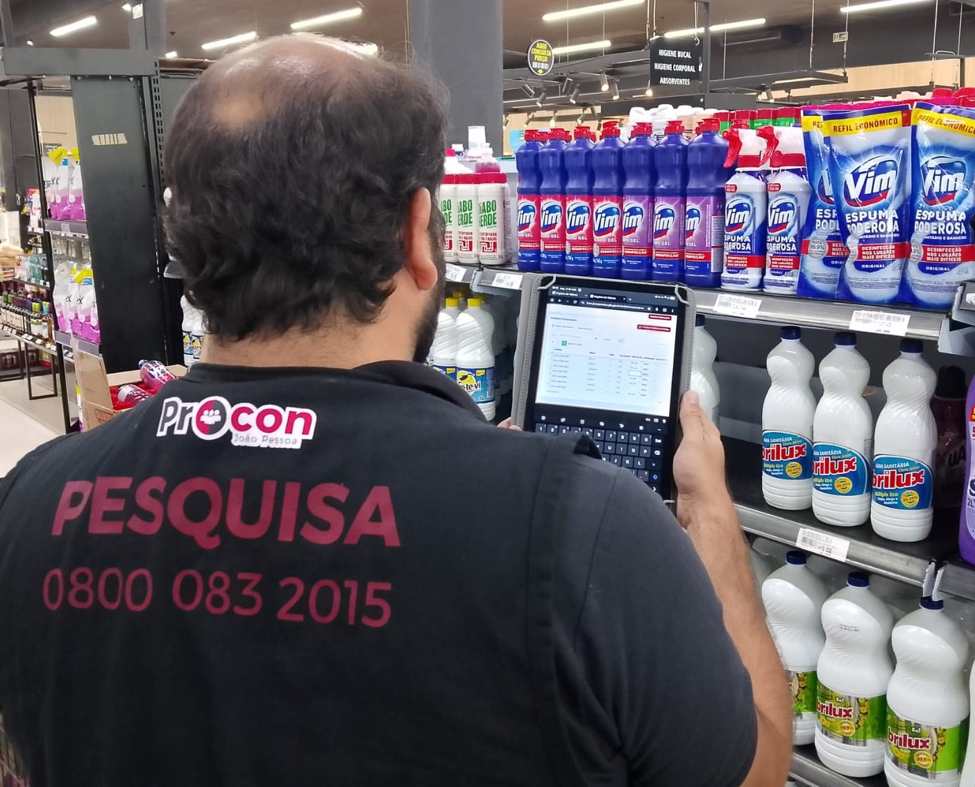 Pesquisa para preços de produtos de limpeza e de higiene pessoal registra variação de mais de 260%