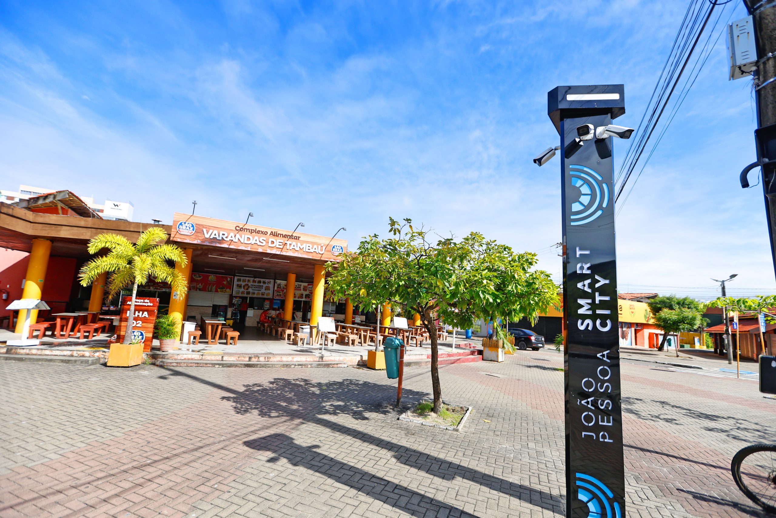 Câmeras da Smart City auxiliam no trabalho de fiscalização da Sedurb em João Pessoa
