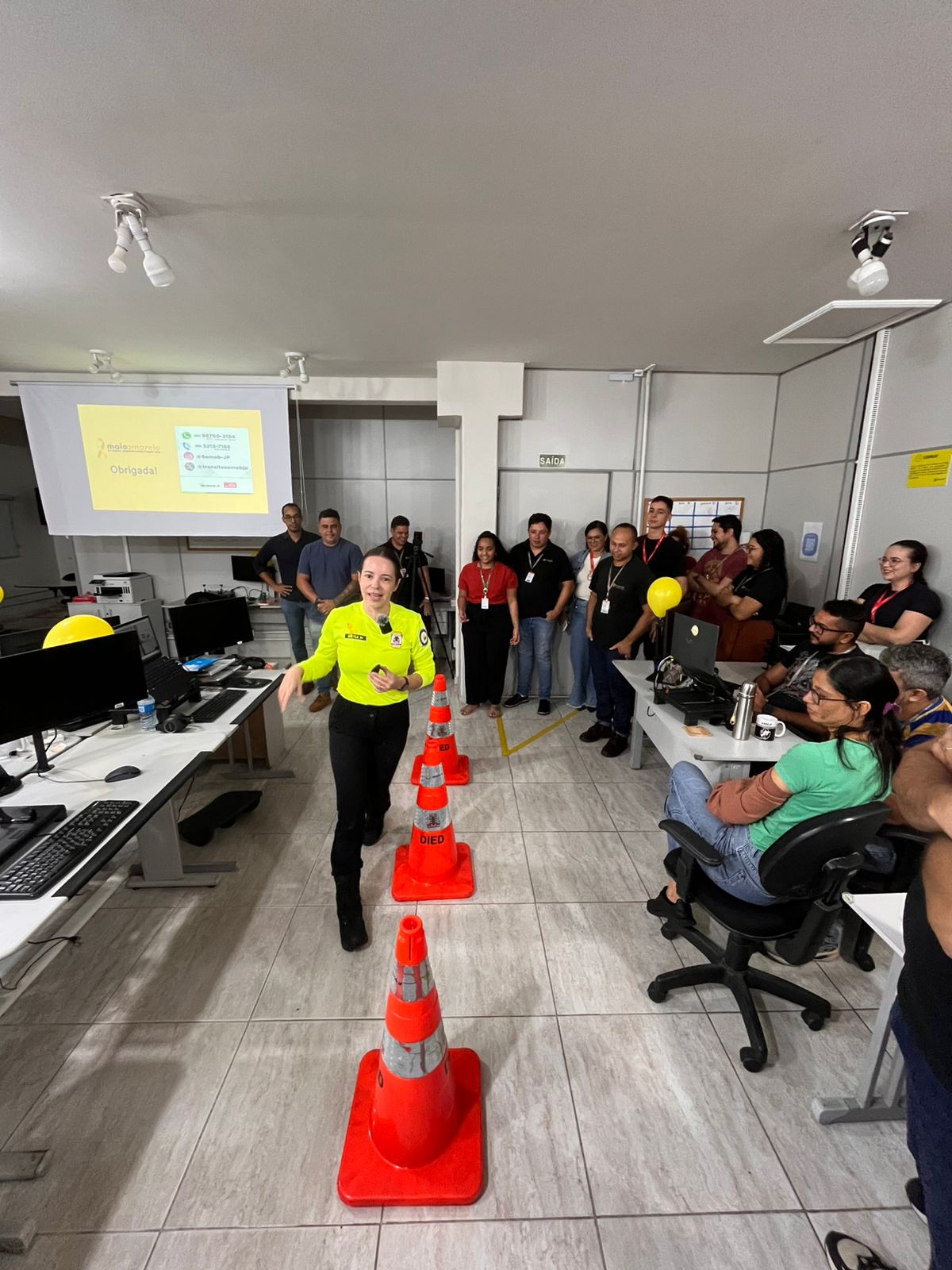 Semob-JP intensifica ações do Maio Amarelo para conscientizar e promover segurança no trânsito
