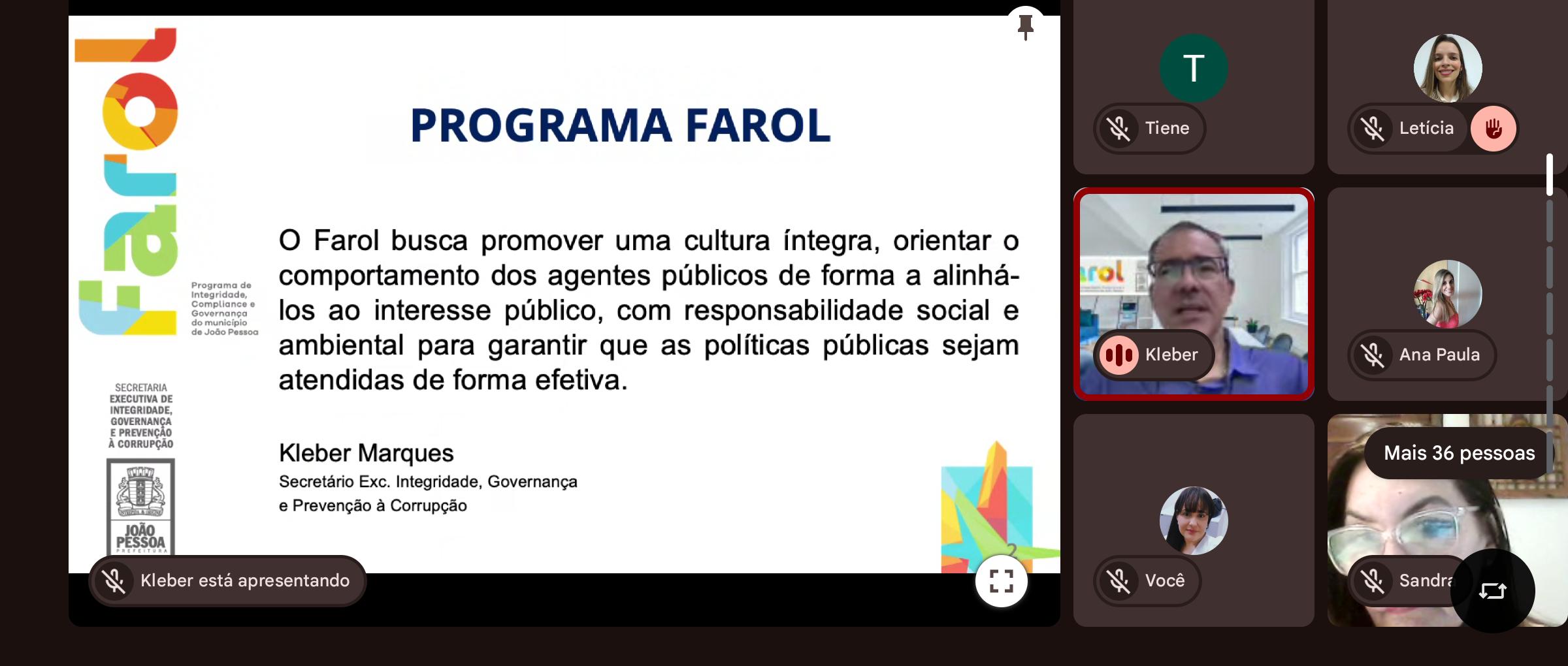 SEIG realiza capacitação em ética no serviço público para servidores do Município