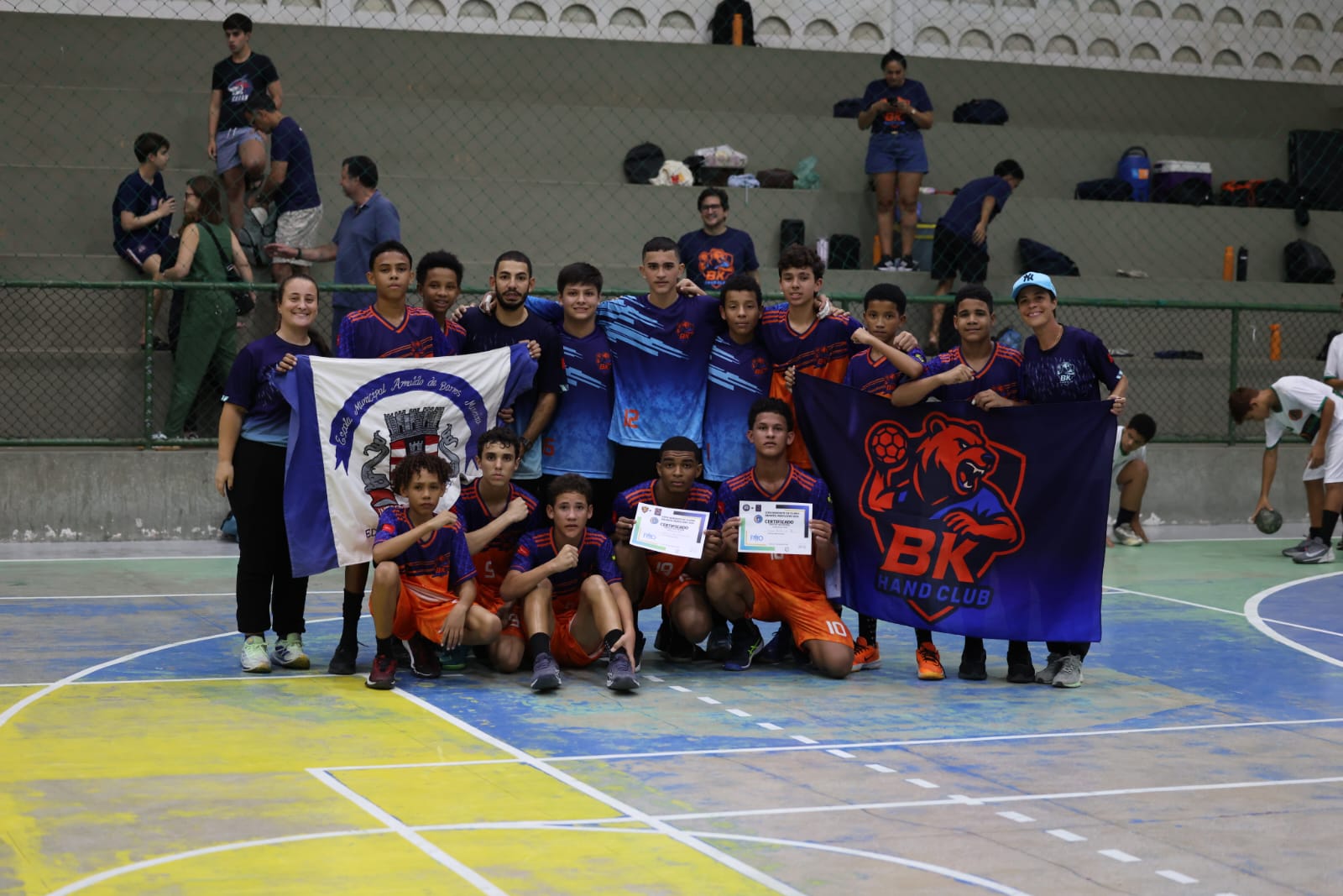 Alunos da Rede Municipal são campeões da Copa Nordeste Infantil Masculino de Handebol