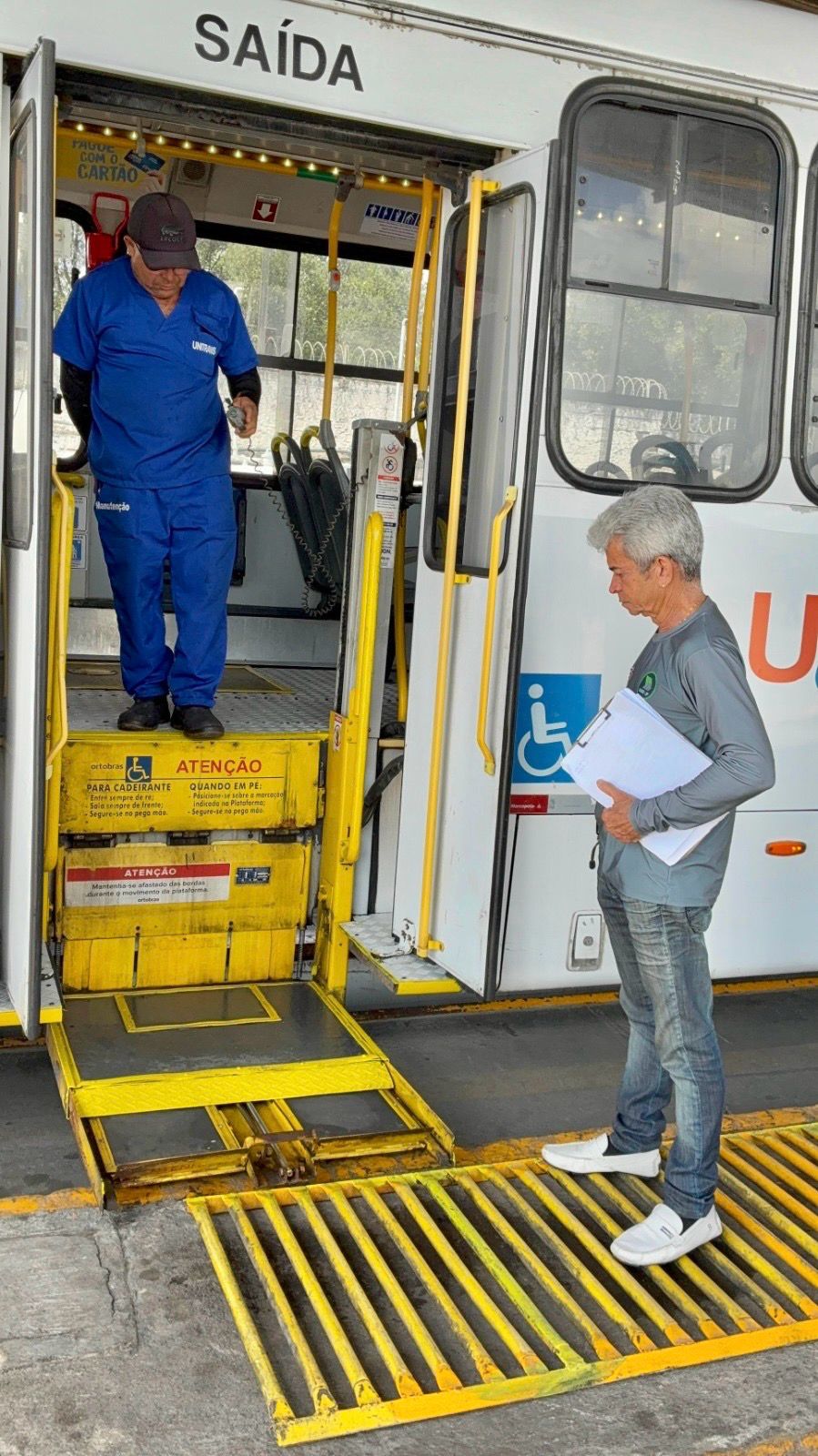 Semob-JP realiza vistoria na frota de ônibus e garante segurança e conforto para os usuários