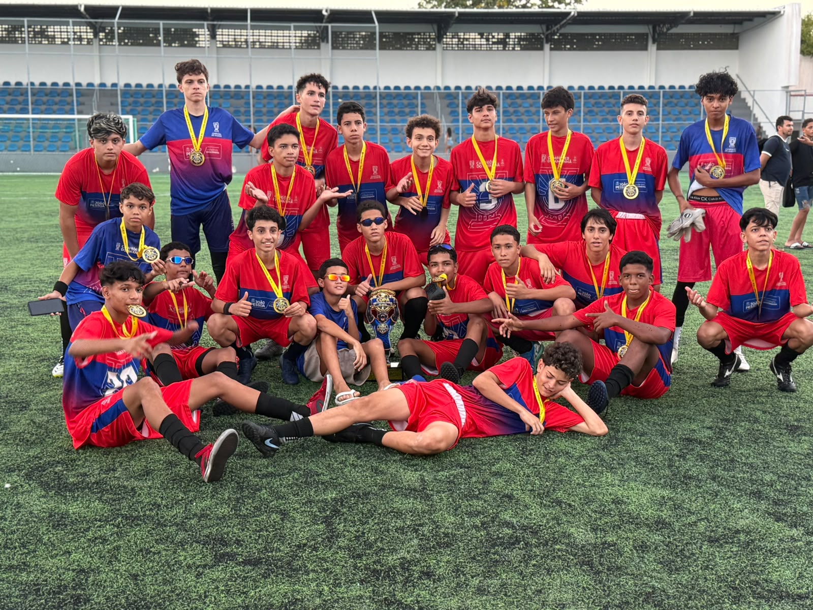 Fundação Campeões do Amanhã vence Copa Metropolitano de Futebol Sub-15