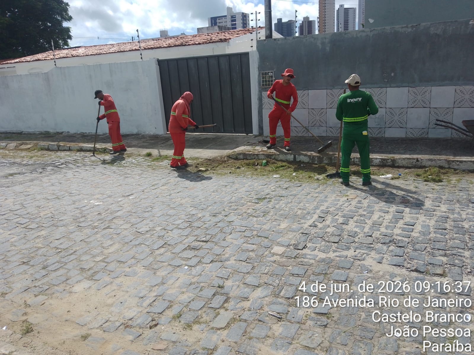 Emlur segue com operação de limpeza sem alterações durante o dia de Corpus Christi